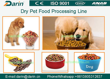 Voedsel voor huisdieren Lijn/de Lijn van VissenVoedingsmiddelen/Commerciële Hondevoer die Makend Machine maken
