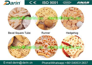 Ce ISO9001 keurde 3D 2D Uitgedreven bradende de verwerkingslijn goed van het snackvoedsel