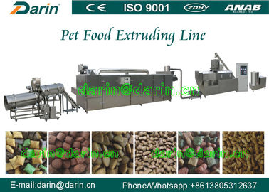 Roestvrij staal 304 de Machine van het Kattenvoedsel/droge de extrudermachine van Huisdierensnacks