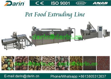 Van het de uitdrijvingsproces van het hoog rendement Automatisch voedsel voor huisdieren de Lijnroestvrij staal