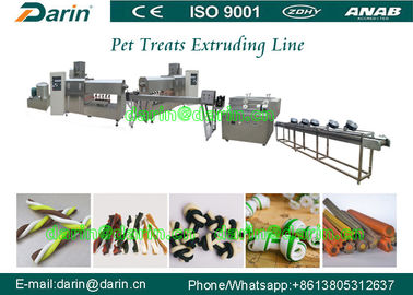 100kg/h de Machine van de de Hondevoerextruder van het capaciteitshuisdier, Hondevoer productiemateriaal