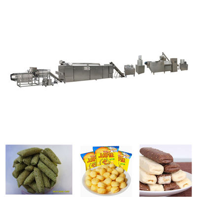 Van de de Snackmachine van de graanrookwolk de Machine van de de Rookwolkextruder met WEG-Motor Driejarige Waarborg