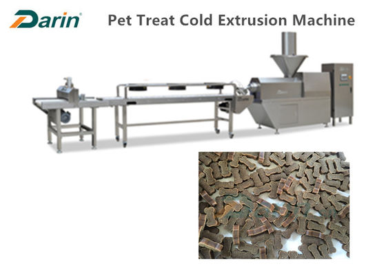 Schokkerig de hondevoer van de Voedsel voor huisdierenproductielijn 300-500kg/hr productiemateriaal