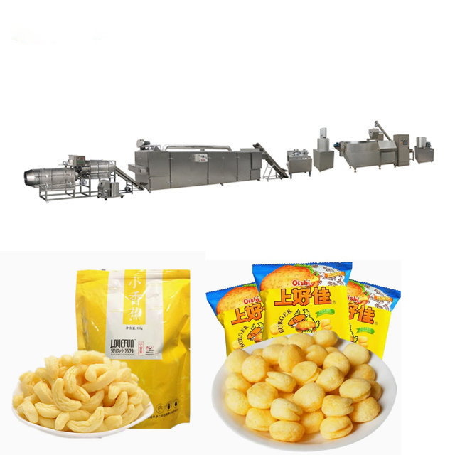 Van de de Snackmachine van de graanrookwolk de Machine van de de Rookwolkextruder met WEG-Motor Driejarige Waarborg