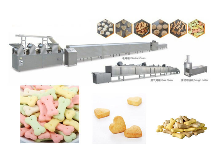 DR -280 de Roestvrij staal Gekleurde Machine van de Hondfabricatie van koekjes met Stabiele Prestaties