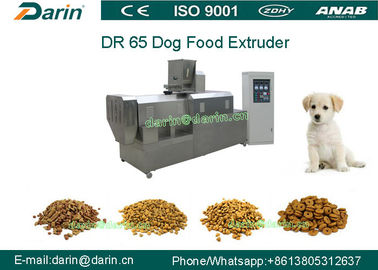 DR65 de automatische Machine van Extruing van de Roestvrij staalhondevoer/de Droge Lijn van de Voedsel voor huisdierenverwerking