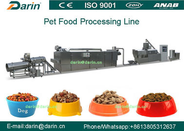 De dubbele machine van de de Extruderproductie van het schroef Automatische droge Voedsel voor huisdieren