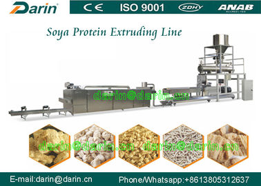 De dubbele machine van de schroefextruder voor Sojaproteïne, de machine van de sojaboonextruder