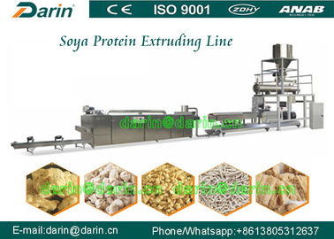De geweven lijn van het de Machineproces van de Sojaextruder met 150kg per uur