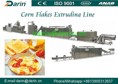 De automatische Cornflakes/de maïs schilferen het maken van machine met rijst, haver af, tarwemeel