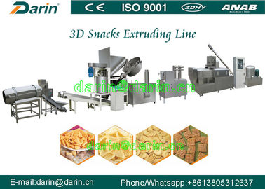 De gepufte Machine van de voedselextruder/bradende de verwerkingslijn van het snackvoedsel