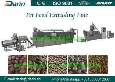 Machine van de de Extruderproductie van het hond de Dierlijke Voedsel voor huisdieren voor graan, soja, beendermeel