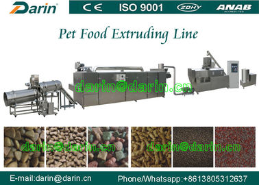 Het volledig ononderbroken en Automatische Vissen/HondMateriaal van de Voedsel voor huisdierenextruder 1ton -3 ton/h