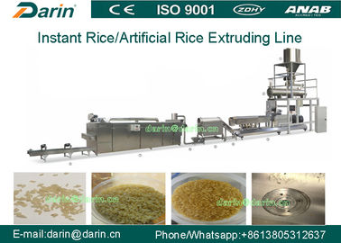 De Extrudermachine van het snackvoedsel/Kunstmatige Rijst die Lijn met Ce uitdrijven