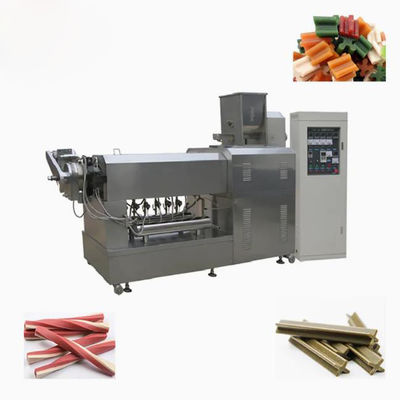 Van de de Hondevoerproductielijn van hondsnacks PLC van Simens en Touch screen met Gediplomeerd Ce