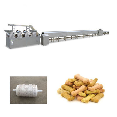 Roestvrijstalen hondenkoekjesmachine voor de productie van dierenkoekjes