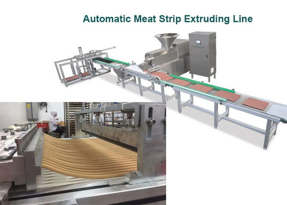 Machine voor het snijden van vleesstrips /Meat Strips Dog Treats Pet Food Processing Line