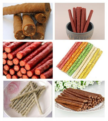 Machine voor het snijden van vleesstrips /Meat Strips Dog Treats Pet Food Processing Line
