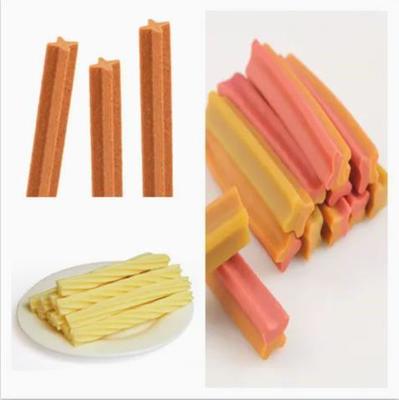 Het verdraaide Huisdier van het Hond Kauwende Voedsel 250kg/h behandelt Machine