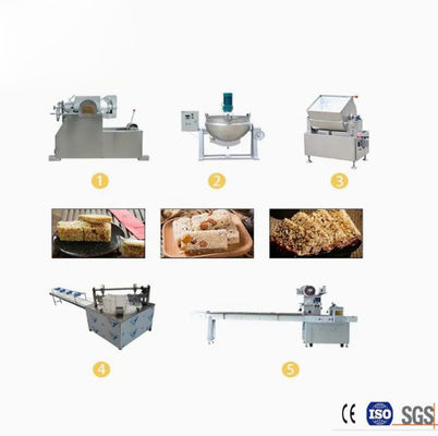 MK-75 SUS304 Food Grade Sesam Bar / Peanut Candy Cutting Machine