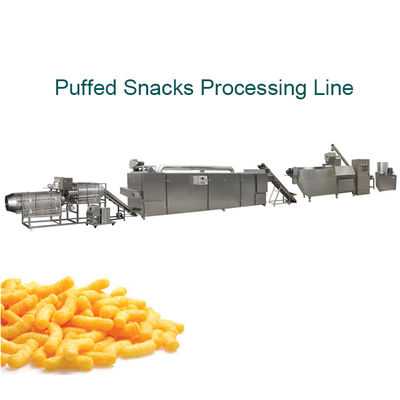 De grote Machine van de de Rookwolksnack van de Capaciteitsoutput, SS304-Rijstrookwolk die Machine maakt