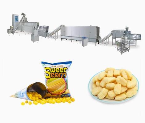 Van het Graansnacks van het snackvoedsel Gepufte de Extrudermachine