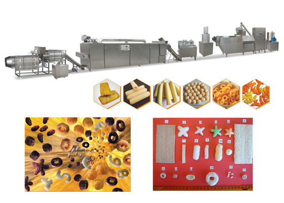 Het snelle van de de Rookwolksnack van de Snelheids Hoge Capaciteit van het de Machinevoedsel de Snacks van de het Graanrookwolk Maken