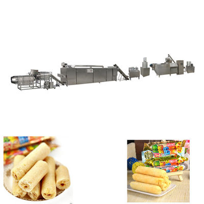 De tweeling van de de Extrudermachine van het Schroefvoedsel van de de Uiring Productielijn van het Graansnacks met Goedgekeurd Ce