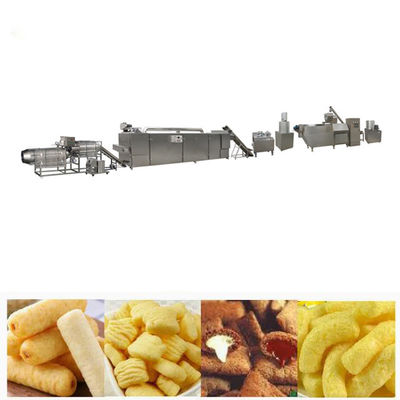 De tweeling van de de Extrudermachine van het Schroefvoedsel van de de Uiring Productielijn van het Graansnacks met Goedgekeurd Ce
