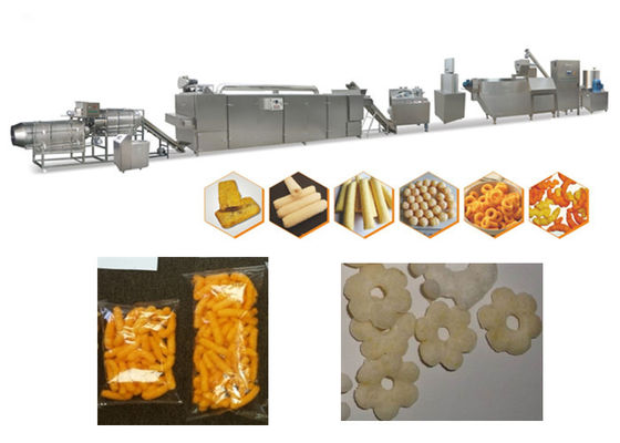 120-500kg/h-de Extrudermachine van de Graanrookwolk voor de Snack van de Hoge snelheidsrookwolk het Uitdrijven
