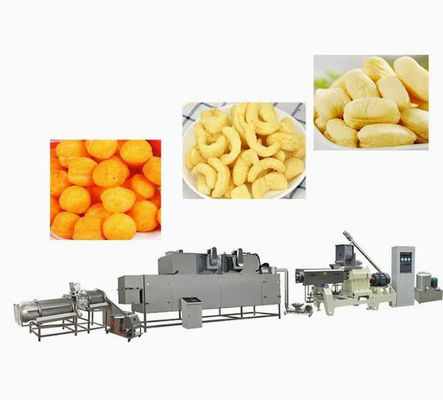 Automatische de rijst puffende machine van het tarwegraan voor graangewas 150kg/h, 240kg/h, 500kg/h