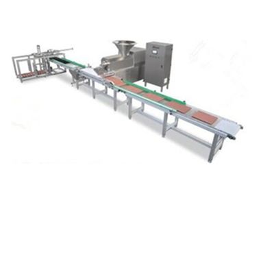 SUS304 van de het vleesbar van de Voedsel voor huisdierenextruder de Automatische van de de ingangs koude uitdrijving productielijn van het de schroefroestvrije staal enige