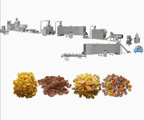 Van de de Rijstrookwolk van de havertarwe de Extrudermachine met Verpakkingsmachine die wordt uitgerust
