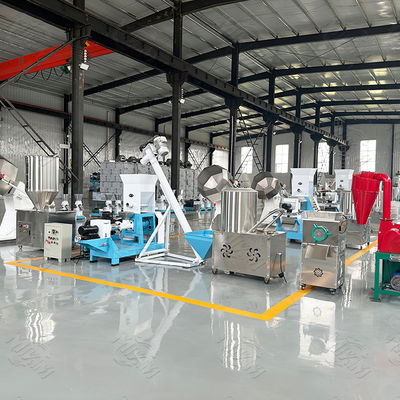 Van de de Hondevoerextruder van de huisdieren het Favoriete Enige Extruder Staal van de Machines Volledige Automatische Stailess