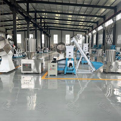 Van de de Hondevoerextruder van de huisdieren het Favoriete Enige Extruder Staal van de Machines Volledige Automatische Stailess