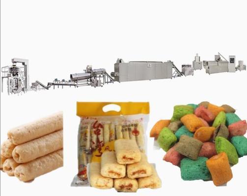 Grote van de de Snacksrookwolk van het Capaciteitsgraan van de de Extrudermachine het Voedselproductielijn