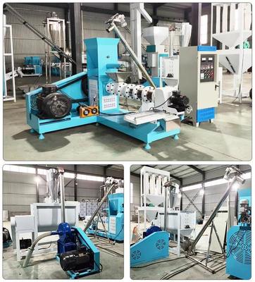 Fische voeder voor huisdieren Voedselextrudermachine CE-certificaat Automatische uitrusting voor het extruderen van diervoeders