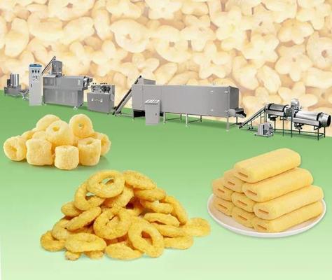 De hoge van de het Graanrookwolk van de opbrengst Middelgrote Capaciteit van de de Snackextruder Machine/het Materiaal