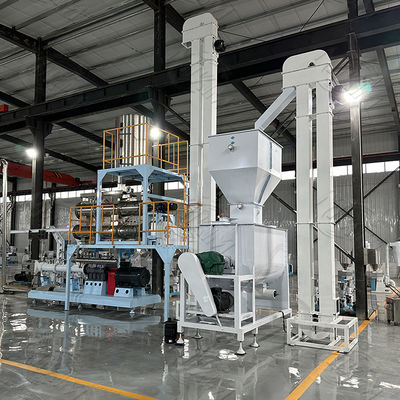 Automatische hoge efficiëntie huisdiervoeding visvoer extruder machine roestvrij staal