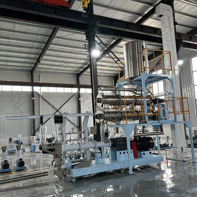 Automatische hoge efficiëntie huisdiervoeding visvoer extruder machine roestvrij staal