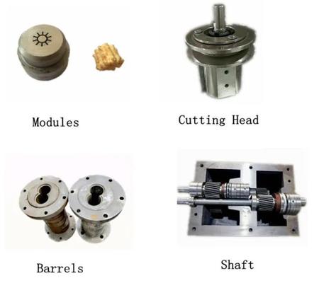 Volledig Automatische voedings de Extrudermachine van het poedervoedsel, de machine van de rijstextruder