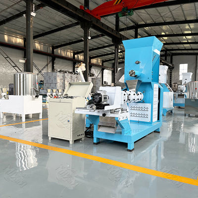 150-200 kg/uur Extrudermachine voor huisdierenvoeding, Extrudermachine voor visvoer