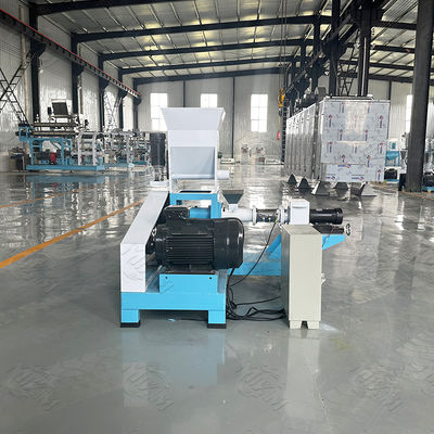 CE & ISO Extrudermachine voor visvoedsel/machine voor het maken van hondenvoedsel 80kw 120-150kg/uur