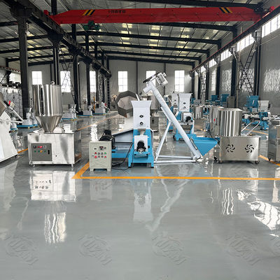 100-150 kg/u 304 roestvrijstalen pelletdroogdiervoederverwerkingsmachine