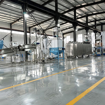 Dubbele Schroef Huisdier Voedsel Extruder 2 - 5 Ton Hondenvoer Verwerkingsapparatuur