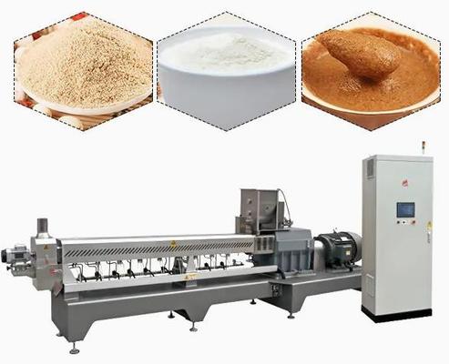 Tweeling de Extrudermachine van het Schroefvoedsel, Gewijzigde Zetmeelproductielijn