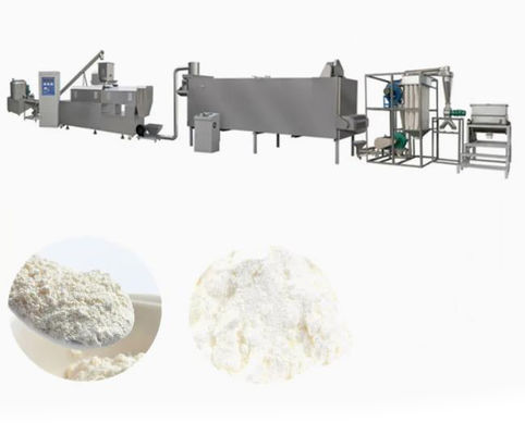 Tweelingschroef die van de het Voedselextruder van het voedingspoeder de Machine 200-250kg/h uitdrijft