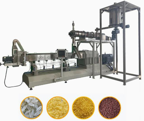 De Machine van de voedselextruder/Volledige Auto Kunstmatige Voedingsrijstproductielijn
