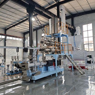 Materiaal van de het Voedsel voor huisdierenextruder van de roestvrij staal het Tweelingschroef Droge Voor Hond, vogels