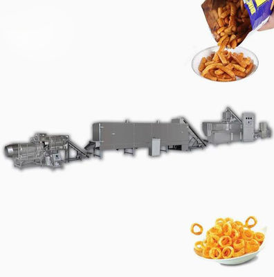 Engelse de Extrudermachine Automatische Continuou van de Versiesus304 Snack